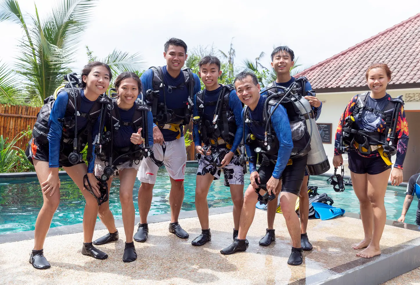 fun diving with mola at legend diving lembongan