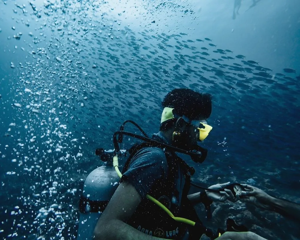 Drift dive Penida Bali